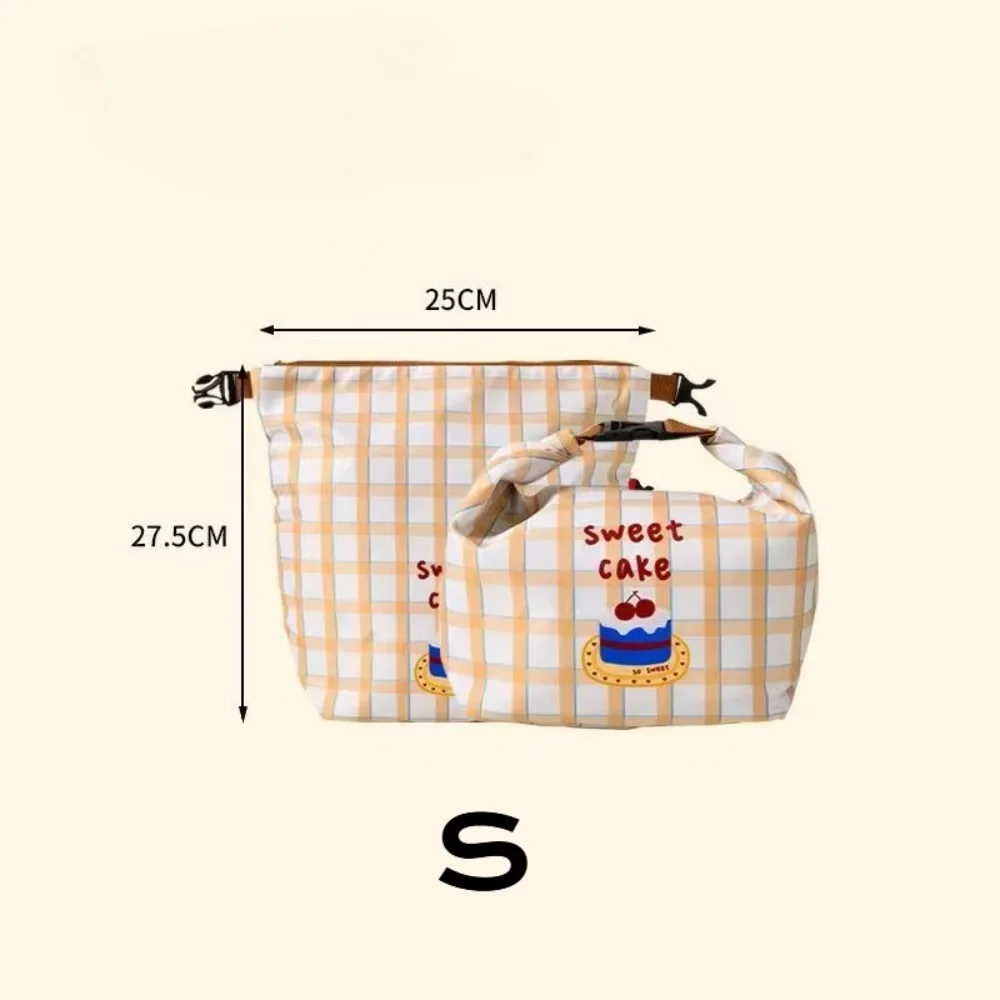 Deluxe Portable Insulated Lunch Bag - Waterproof & Grease-Resistant Bento Carrier