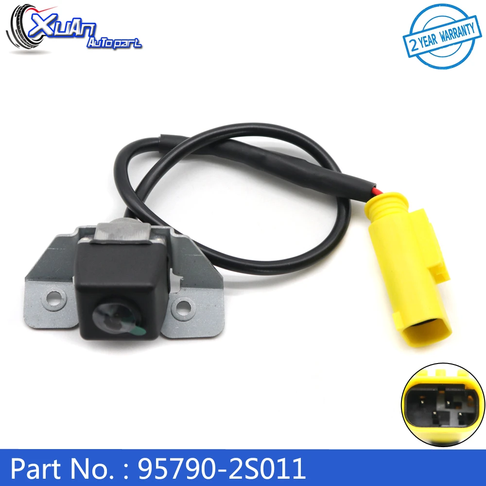

XUAN Car Reverse Assist Rear View Camera Backup Aid HD Parking Camera 95790-2S011 for Hyundai IX35 Tucson 2010-2013 95790-2S012