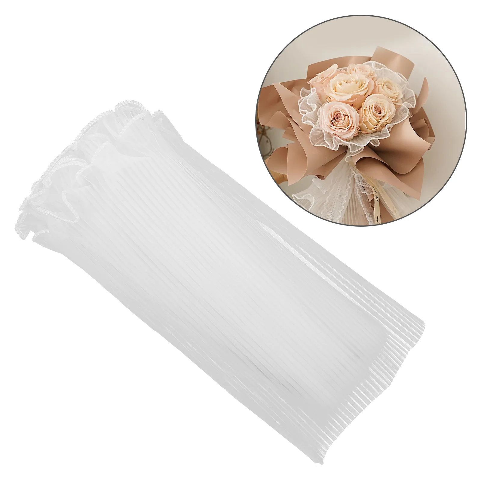 

Bouquet Floral Packaging Yarn Flower Bouquet Wrapping Yarn Flower Wrapping Mesh Yarn