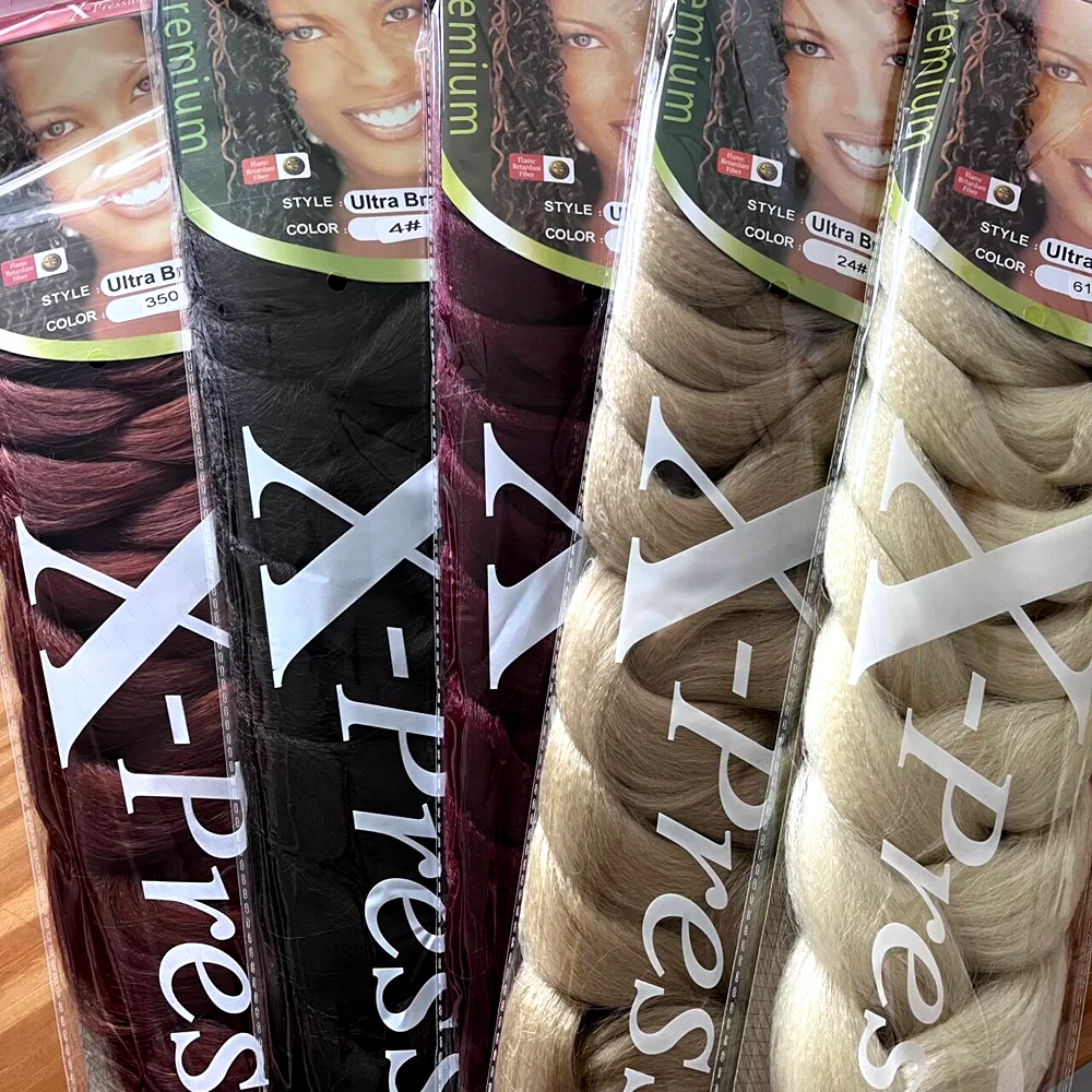 2026 82 Inch Long Jumbo Braiding Hair Synthetic Braids Crochet Hair Extensions 165g Pre Stretched Braid Wholesale For Women 1