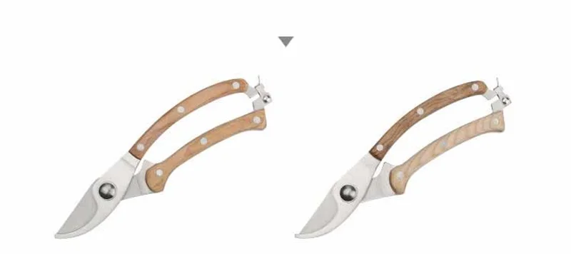 Description Picture 6 of itemMulti Functional Pruning Scissors Gardening Fruit Picker Bonsai Branch Repair Wood Handle Shears Home Cutting Tools Anti-slip