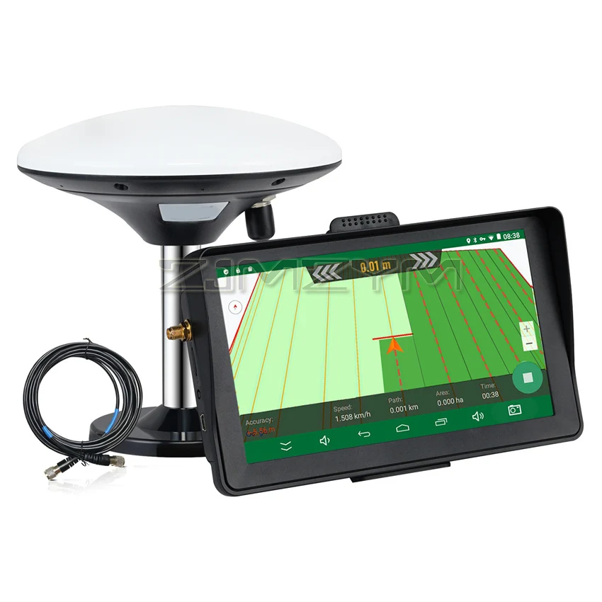 7 Inch Agricultural Tractor GPS Navigator Harvester Agricultural Tractor GPS Navigation System High-quality Tools tractor gps navigator