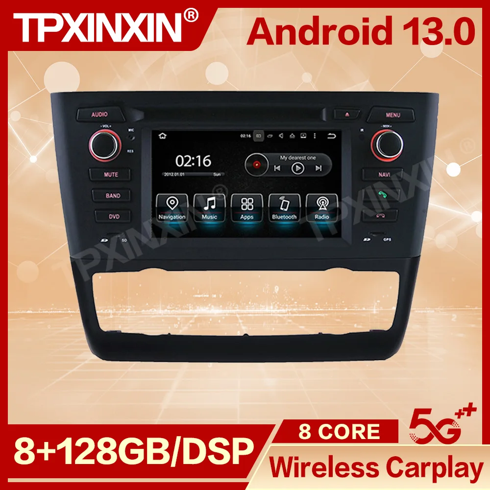 

Car Radio With Android Screen For BMW 1 Series E81 E82 E88 2004 2005 2006 2007 2008 2009 2010 201~20020 GPS Navigation Head Unit