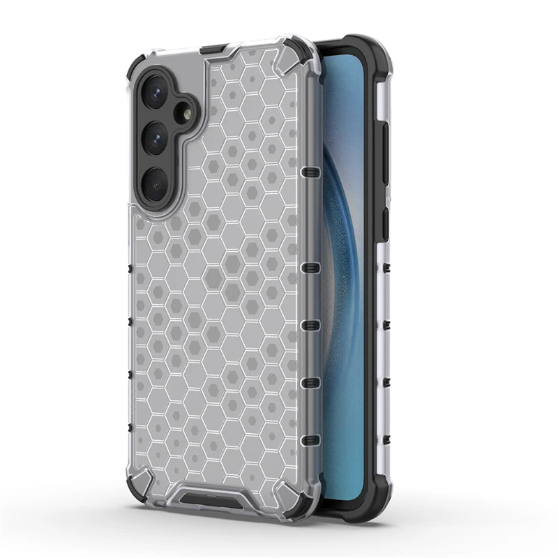 Armor Shockproof Bumper Phone Case with Clear Back Cover