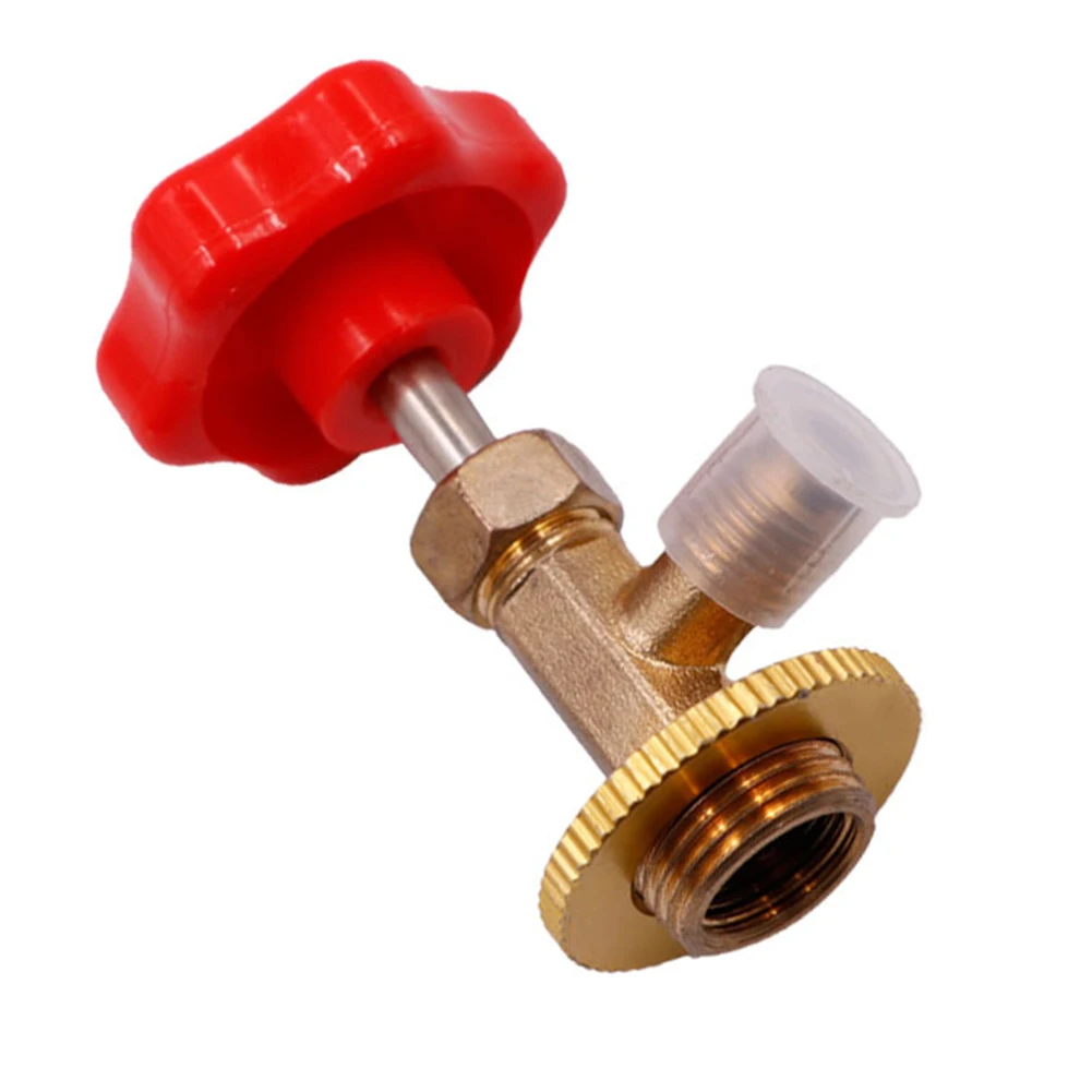 Bottle Opener Dispensing Valve Repair Tool For R134a For R134a A/C Metal+Plastic Red+Gold For R134a Long-Lasting