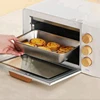 2/3Pcs Thickened Stainless Steel Tray Large Capacity Food Storage Pan with Lid Commercial Dish Tray Freshing Lunch Box Container 4