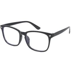 Classic Blue Light Blocking Square Glasses - Anti - Glare Eyewear (5615 - Matte black)
