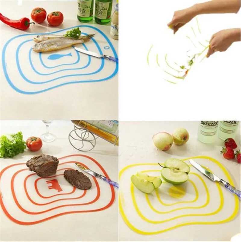 Tagliere In Plastica Flessibile Tagliere Tagliato A Fette Per Alimenti Utensili Da Cucina Da Cucina Tagliere Planche À Decoupper Cuisine