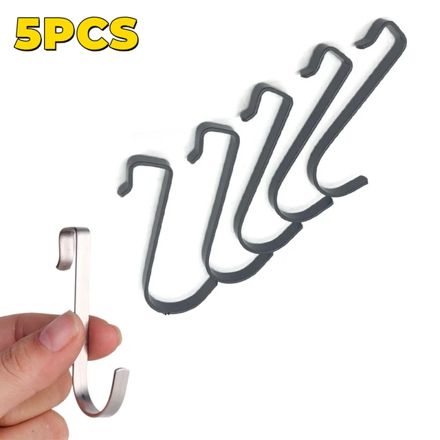 5PCS Stainless steel square tube tied household kitchen bathroom