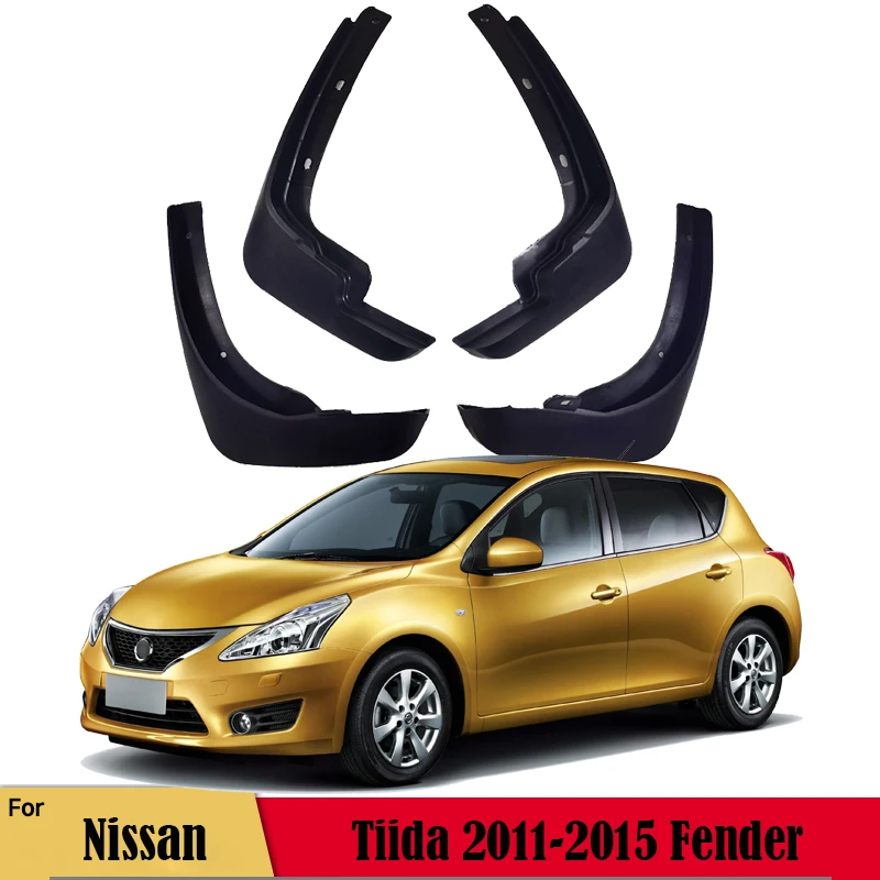 

For Nissan Tiida 2011 2012 2013 2014 2015 Car Tire Modified Fender Mud Guard Car Decoration Accessories