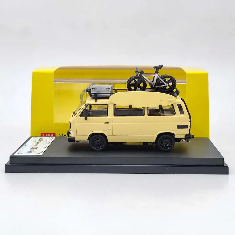 

Master 1:64 B32&T3 Multivan 1985 Van With Accessories Diecast Toys Car Models Miniature Vehicle Hobby Exquisite Gifts