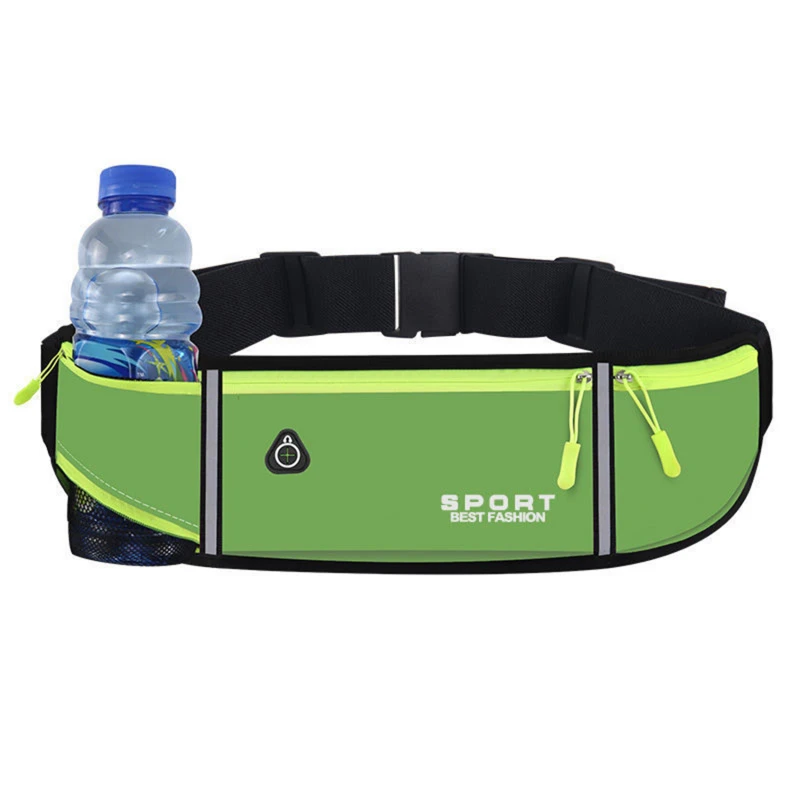 Sport Running Waist Bag Phone Case For Women Men Waterproof Comfortable Cycling Running Bag Safty Reflective Tape Sport Belt