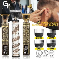 T9 USB Electric Hair Cutting Machine Rechargeable New Hair Clipper Man Shaver Trimmer For Men Barber Professional Beard Trimmer