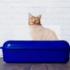 4Pcs Cat Litter Box Shield Clear Protective Scatter Guard Splash Urine Barrier Pet Litter Box Enclosure Accessories 5