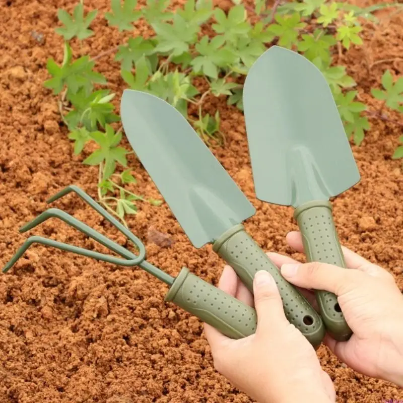 전문 정원 가꾸기 수공구 세트 2종(토종과 삽) 흙 풀기용, 가정 정원 조경에 적합