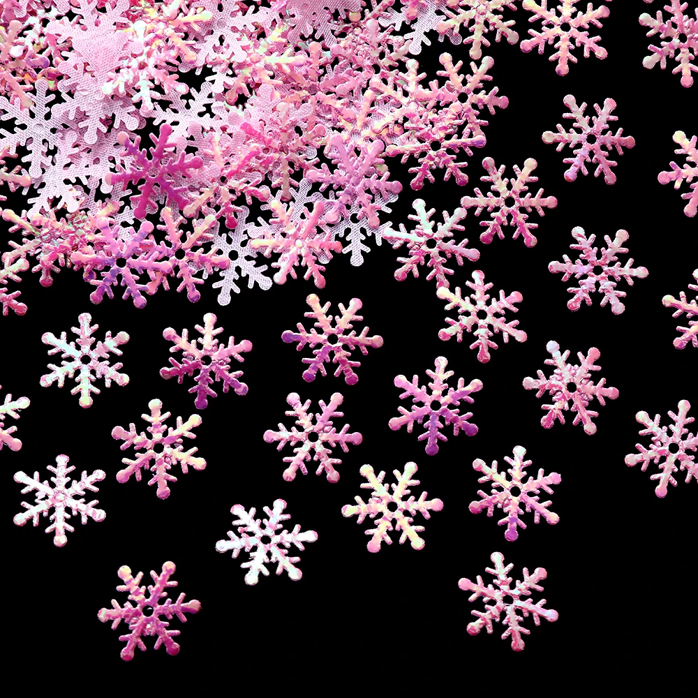 600 stuks sneeuwvlokken confetti, sneeuwvlok tafelconfetti winter kerstdecoratie oudejaarsavond tafeldecoratie strooidecoratie voor Kerstmis frozen feest bruiloft verjaardag vakantie decoraties, blauw 1,5 cm