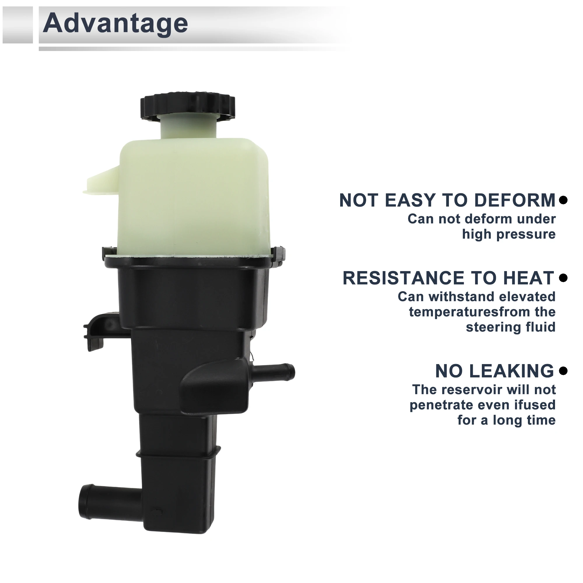 UXCELL Power Steering Reservoir for Chrysler Sebring 2001 2002 2003 2004 2005 2006 No.4764418AB 1 Pc