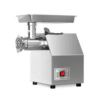 Stainless Steel Commercial Meat Grinder Electric Multifunctional Home Use Sausage Maker Mincer Slicer 1