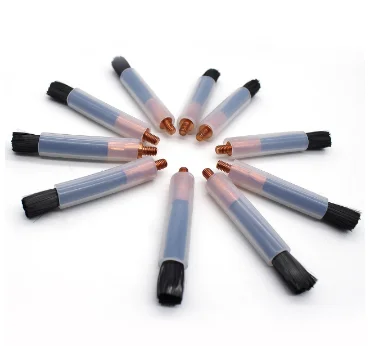 5-Pack M8 Weld Cleaning Brushes - Copper Head Brushes For Polishing Welding Beads & Seams (5Pcs Set)