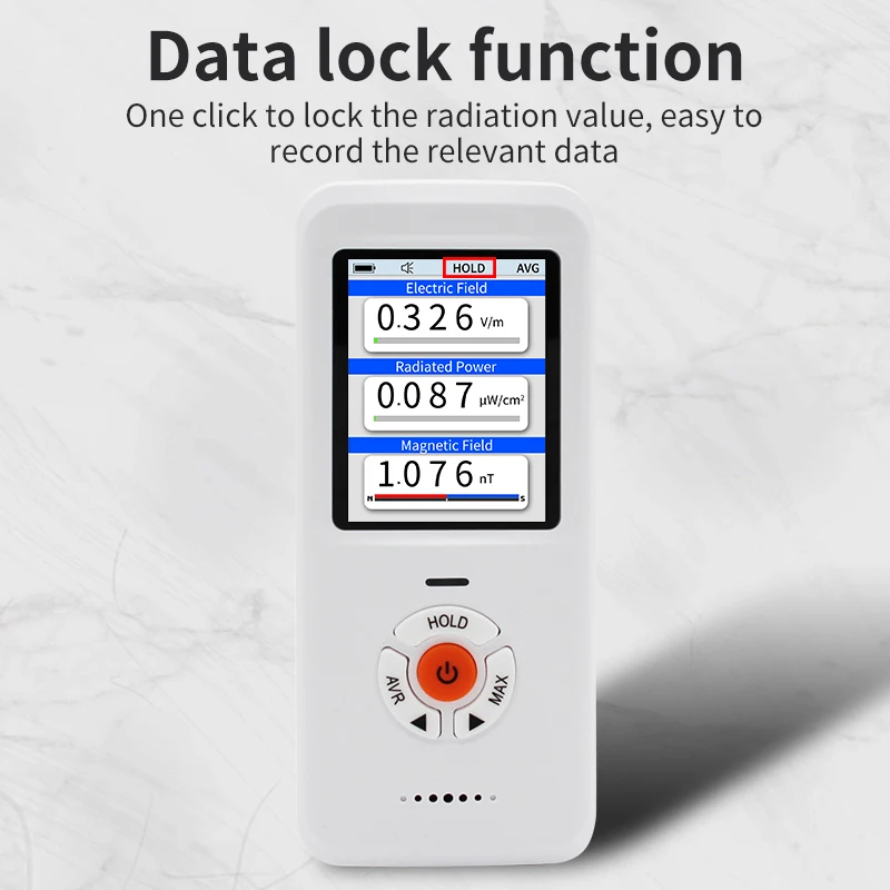 Electromagnetic Field Radiation Detector Tester Emf Meter Rechargeable Handheld Portable Counter Emission Dosimeter Computer