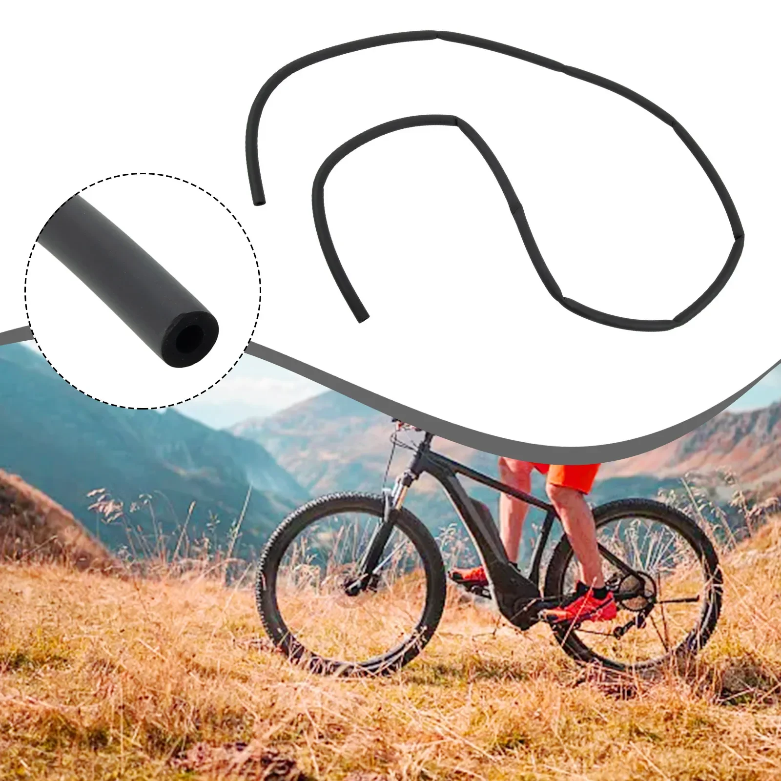 1.6M Bicycle InnerCableHousingDamper Sound-absorbingCotton For Wiring Inside The Bicycle