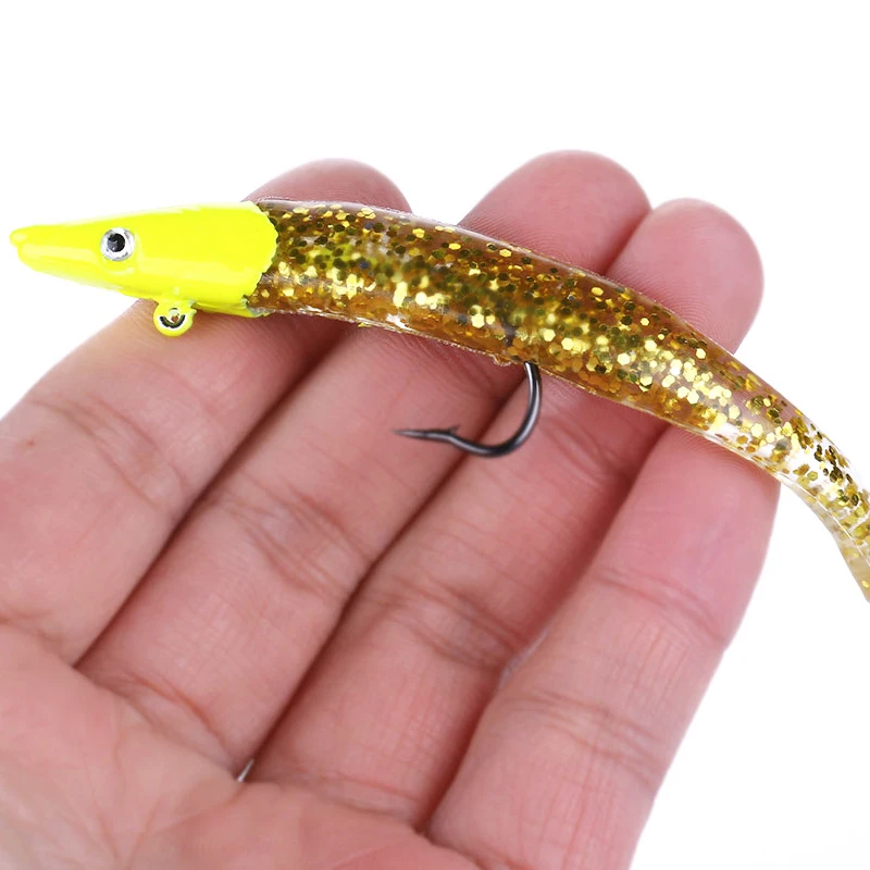Zerone appâts lumineux pour crevettes Lot de 5 leurres de pêche lumineux pour crevettes appâts
