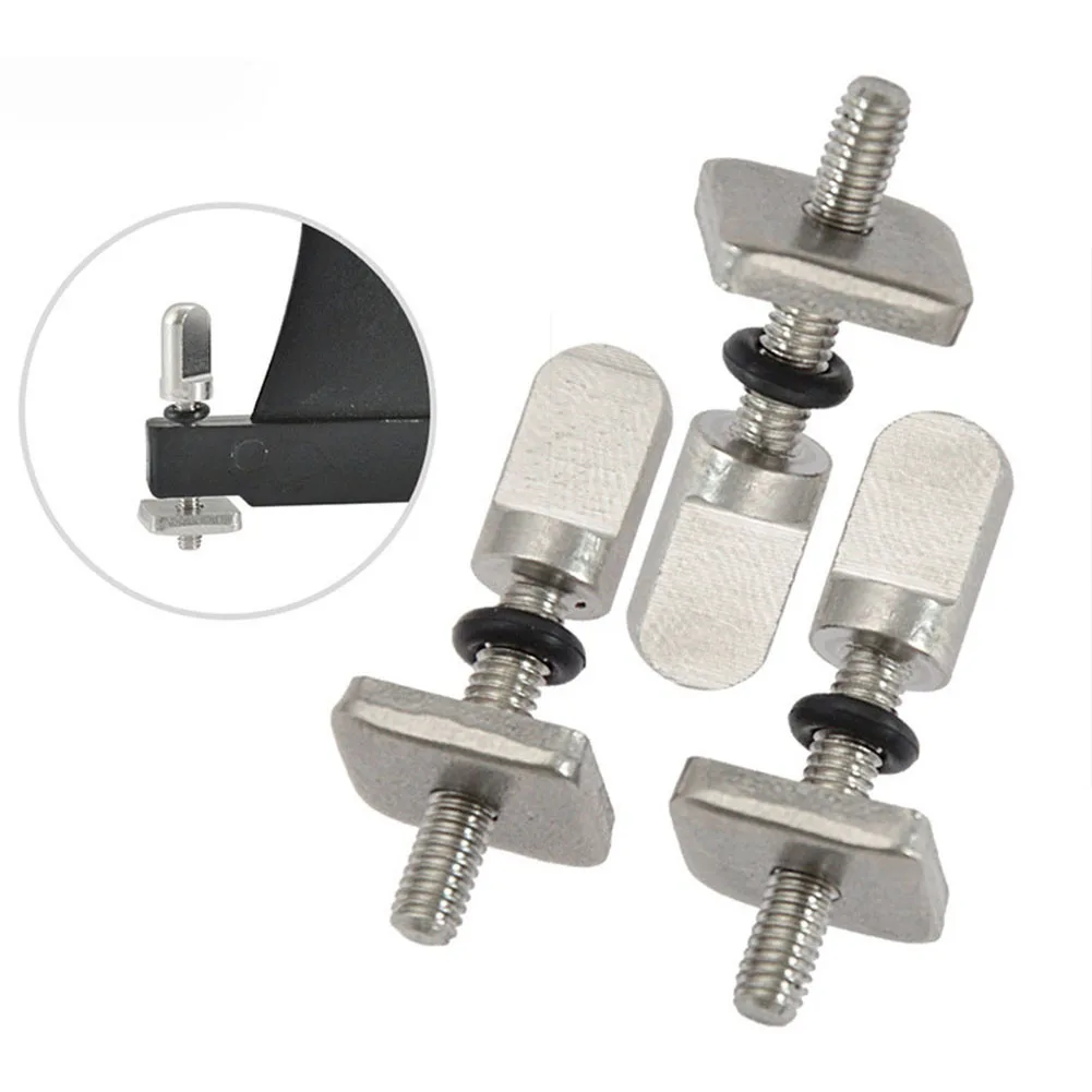 1/3 Pz Tavole Da Surf Fin Screw M4 Surf Fin Bulloni Longboard Scorrevole Fin Nails Surf Paddle Board Sostituzione Viti Accessori Per Barche