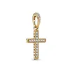 2024 New 925 Silver Jesus Cross The Holy Bible Pendant Charms Beads Fit DIY Original 3mm-5mm Bracelet By Women Gift 4