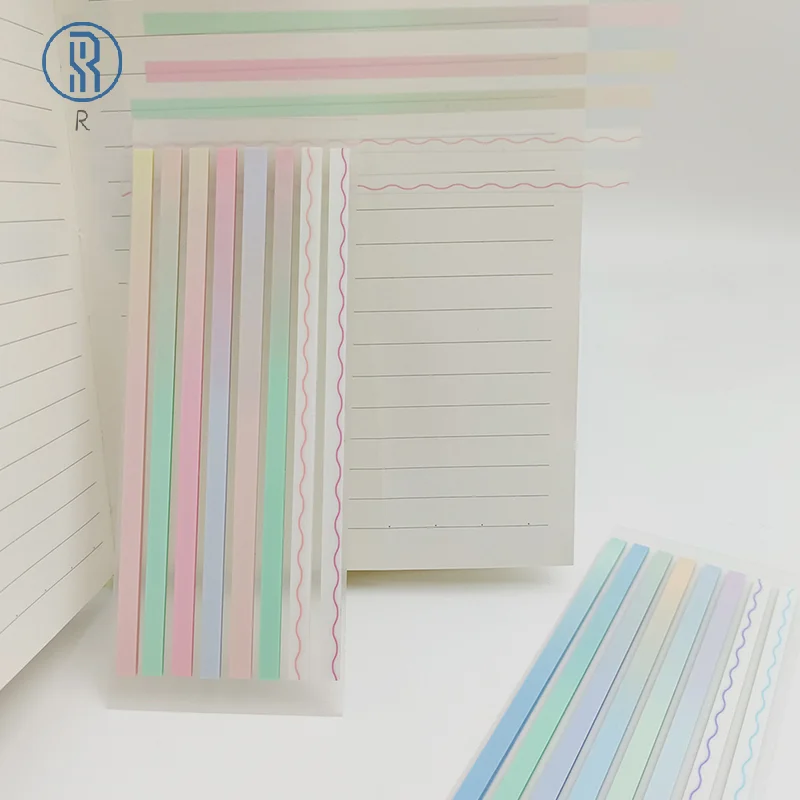 

160Sheets Stickers Transparent Bookmarkers Index Tabs Flags Sticky Note Stationery Tab Memo Pad School Posted It Office Supplies