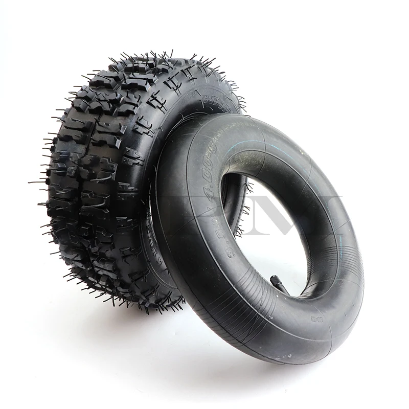 6 inch Tires Front 4.10-6 Rear 13x5.00-6 inner and outer tube For 47cc 49cc Small ATV Go Kart Mini Quad Bike Snowmobile Parts tyre inner tube