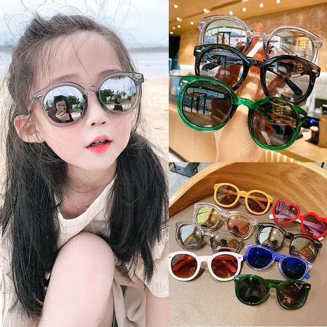 New Child Sun-Proof Sunglasses Sunglasses Boys Girls Fashion Fashion Baby  Cute UV Protection Toy Glasses - AliExpress