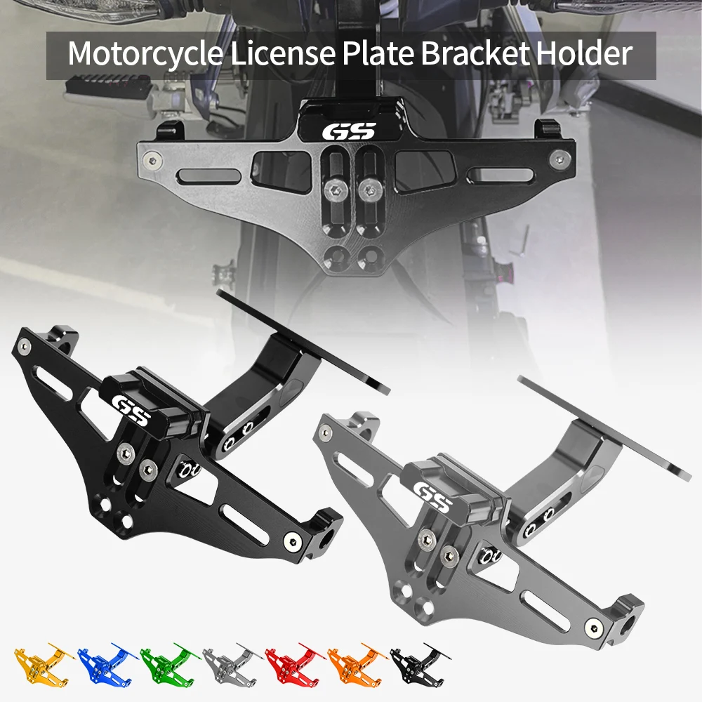 

FOR BMW F650GS F600GS F700GS F750GS F800GS F850GS F1200GS F1250GS Motorcycle Tail Tidy Rear License Plate Holder With Led Light