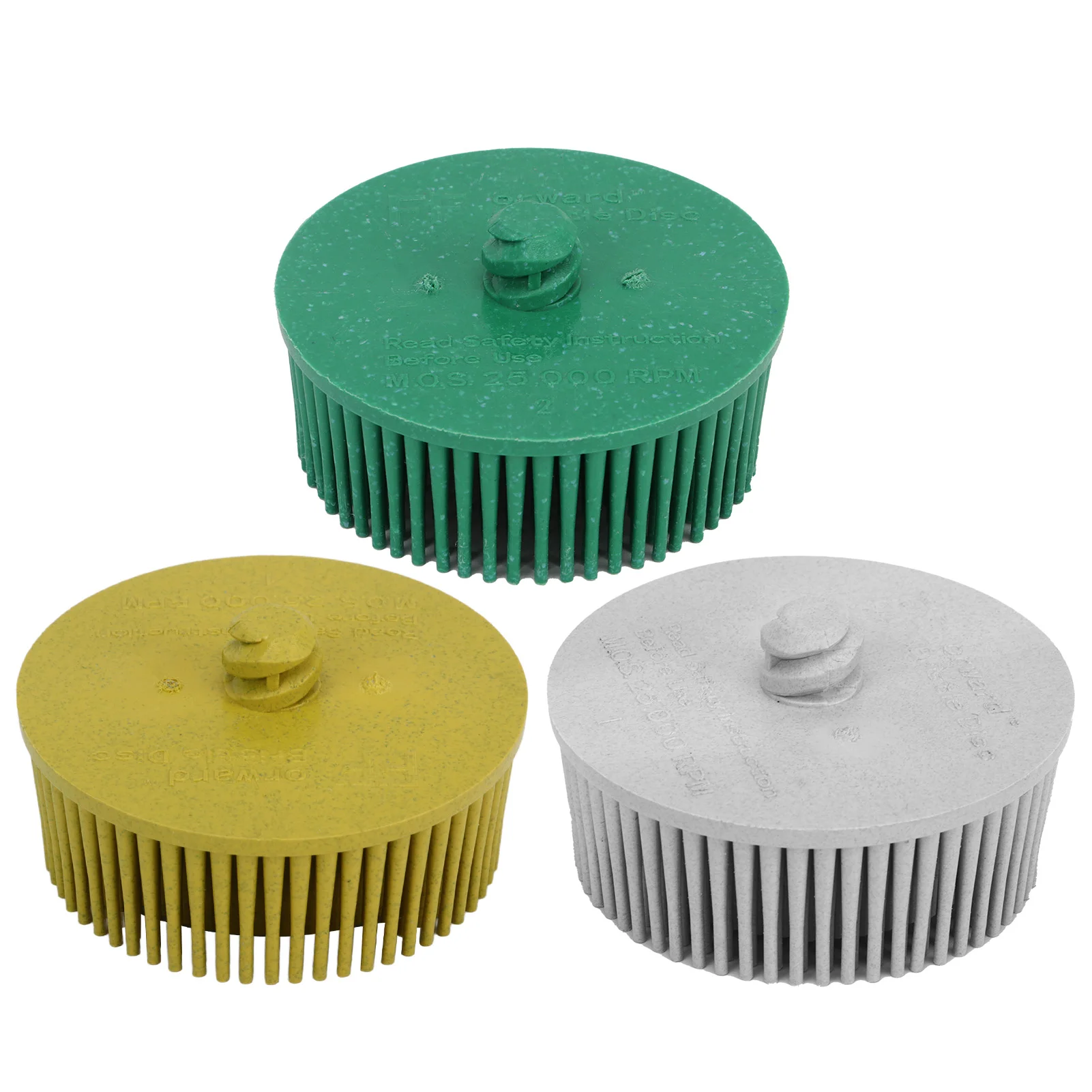 Coating Removal Disc Silicon Carbide Flexible Burr Rust Removing Multifunction 2 Inch Bristle Disc for Vehicle Mainrenance