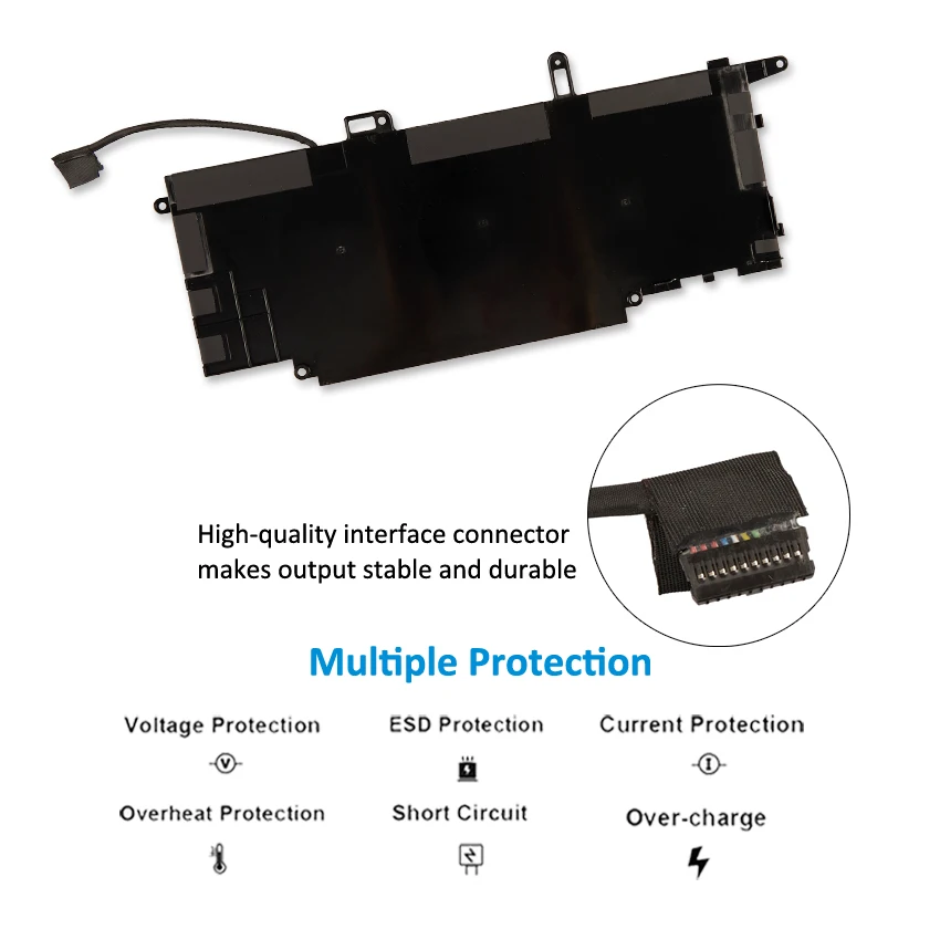 Kingsener Nf2mw 7.6v Bateria do Portátil para Dell Latitude 7400 52wh-em1 9410 2-em-série 85xm8 085xm8 0c76h7 C76h7 Gjd1v - Imagem 3