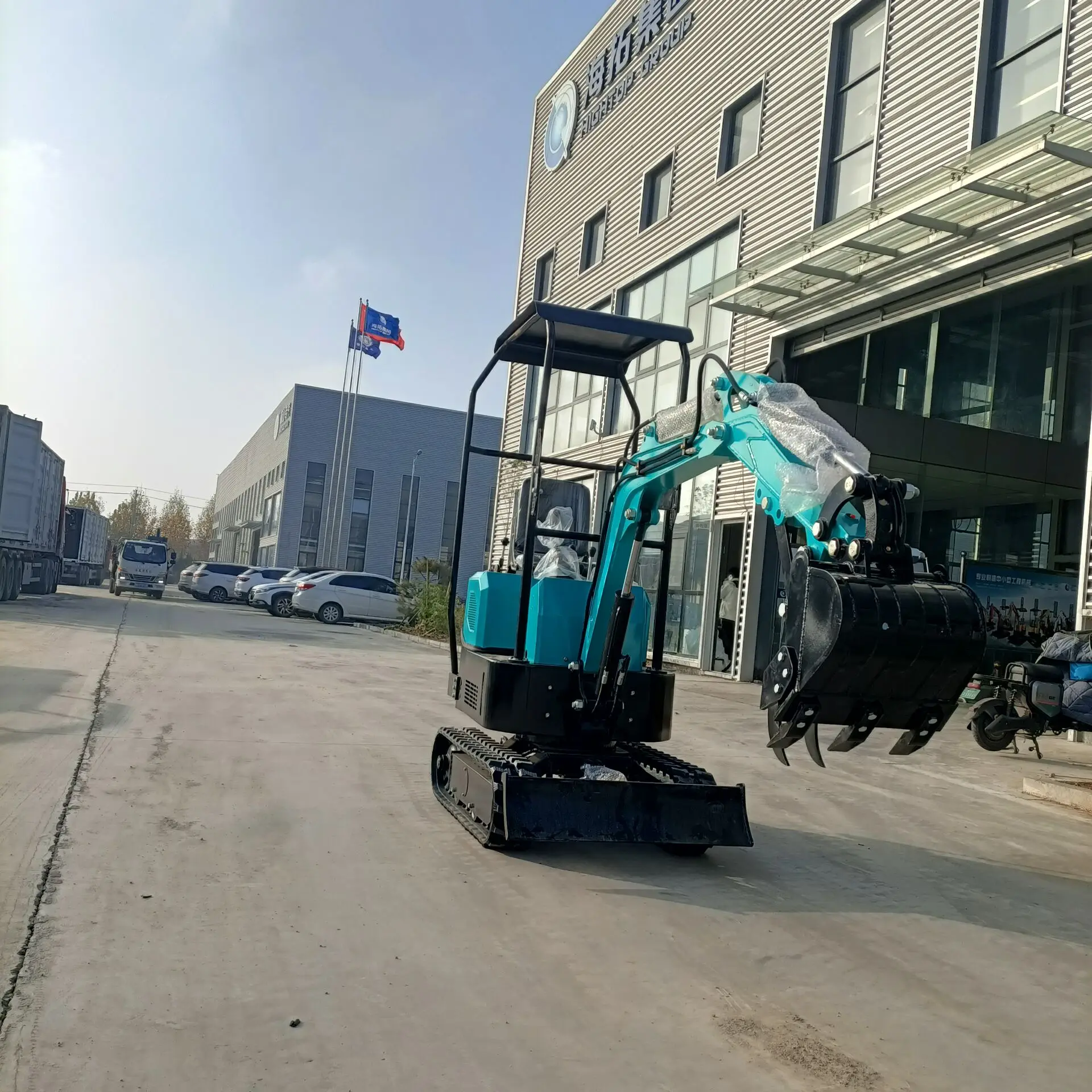 

CE EPA China Mini Electric Digger Hydraulic Electric Excavators 1 Ton Cheap Price Mini Excavator