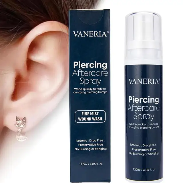 Piercing Fine Mist Spray: A gentle solution for healthy and hygienic piercings