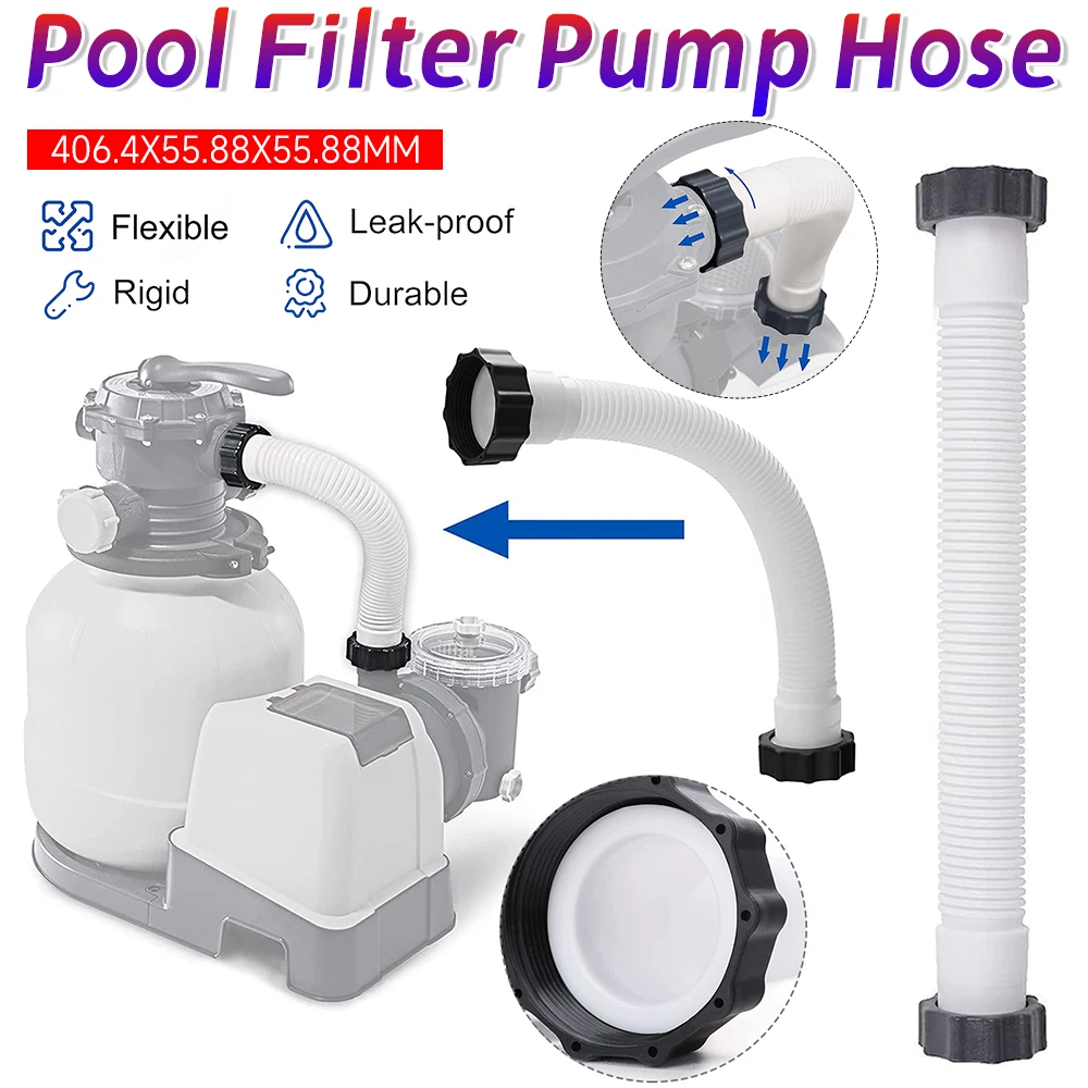 1-10PCS Pool Sand Filter Pumps Hose 16Inch Pools Pump Replacement Hoses Interconnecting Hose For Intex Swimming Pool Accessories