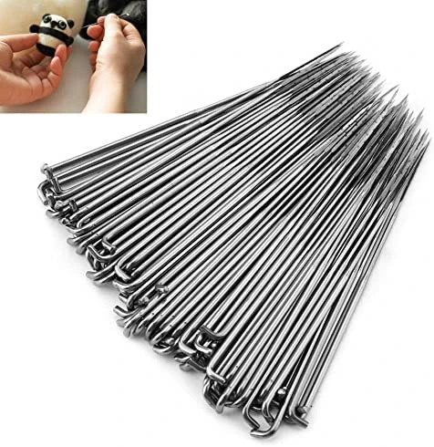 Description Picture 2 of item20 pieces sewing needles 3 sizes wool felt felting needles starter kit hemp tip needle set DIY craft felt tool