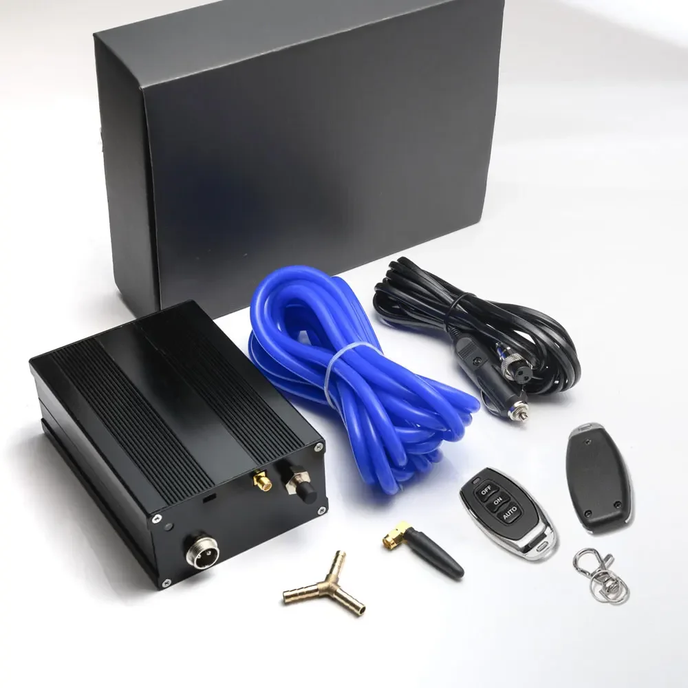 EPMAN Electric Controller Box+Wireless +2 Remote+Vacuum Hose For Exhaust Catback Downpipe Muffler Valve EPCUT002B