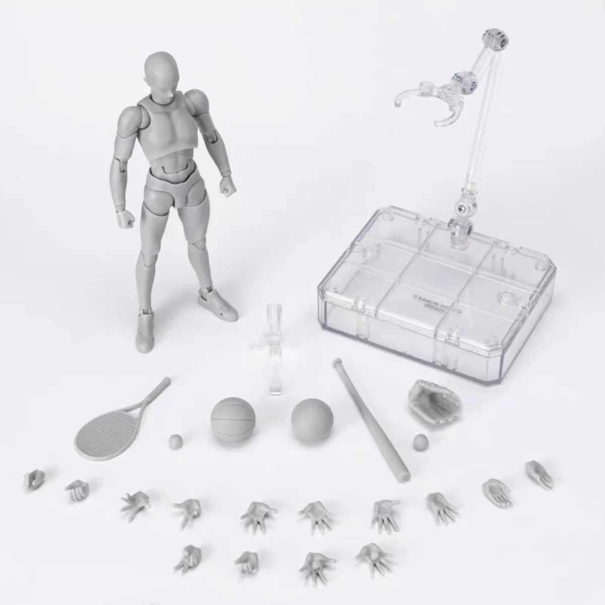 

13cm Bandai Body Jun Shf Art Reference Dx Version Gray Body Sports Version Action Figures The New Spot Model Toy Ornament Gift