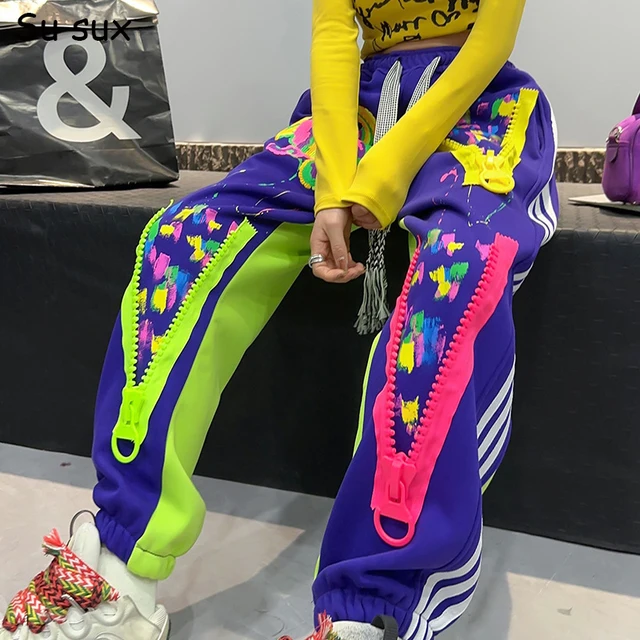 Graffiti Print Sweatpants 8