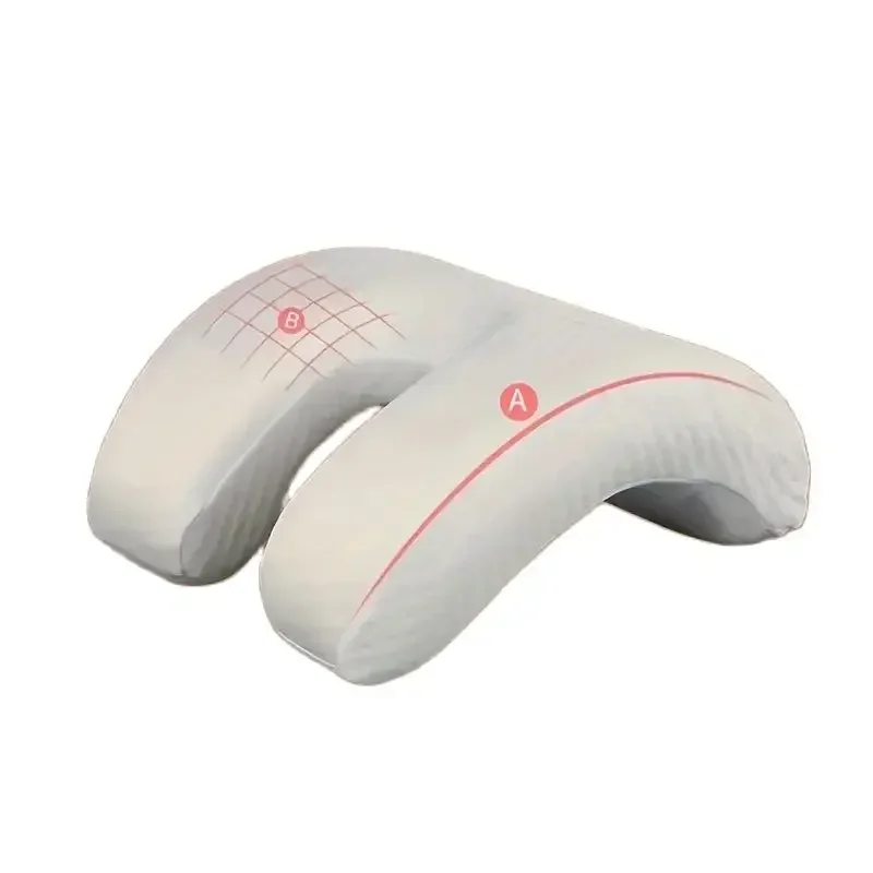 1 couple arm pillow slow rebound pressure pillow memory foam travel arch U-shaped pillow 6