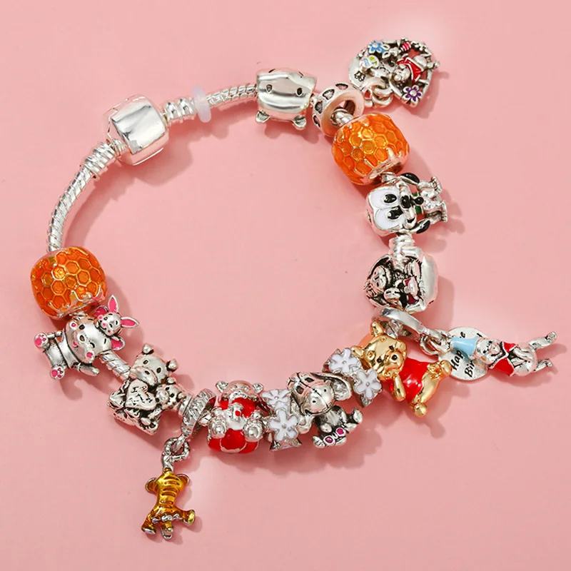 thumbnail image 1 of Disney-pulsera con abalorios de Star Wars para mujer, brazalete con diseño de arma Ultimate, Darth Vader, BB-8, C-3PO, Chewbacca, Yoda, 1 of 5
