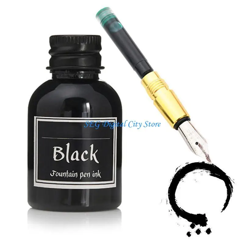 U75B 10가지 밝은 색상 잉크 30ml 빠른 건조 서명 장식 장식 성탄 선물