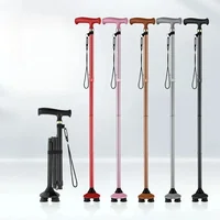 Walkers for Elderly Trekking Poles T-handle Walking Sticks for Old Man Women Ultralight Trekking Pole Hiking Climbing Canes 1