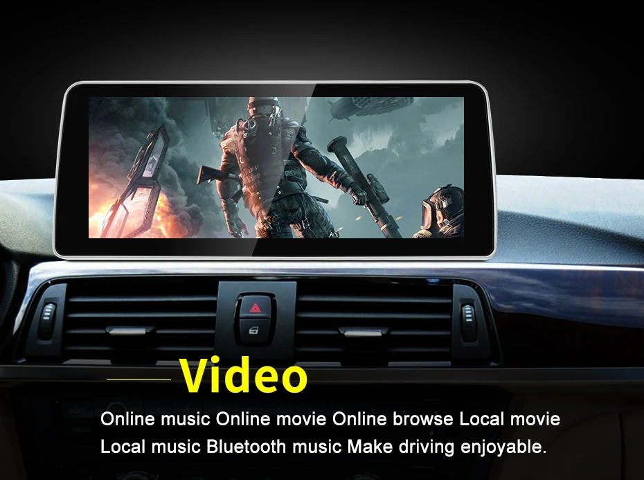 Qualcomm Snapdragon665 12.3 inch Android13 Carplay For BMW 3 Series F30 F31 F34
