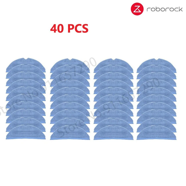 Roborock S7 S70 S75 S7Max S7MaxV T7s T7s Plus Mop Pad Vacuum Cleaner Robot Mop Rags Parts Mop Cloths Accessories Mop cloth X40