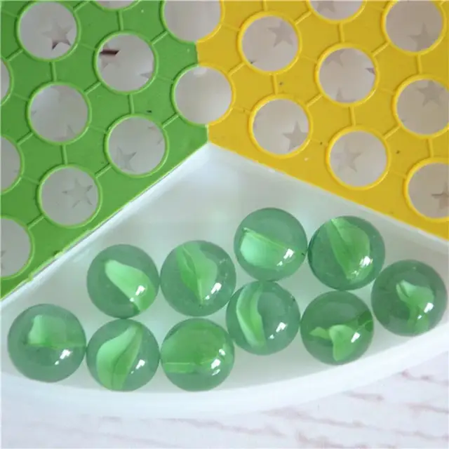 Glass Bead Checkers Educational Game Toy Interactive Flying Chess Intelligence Trainer for Kids Children 5