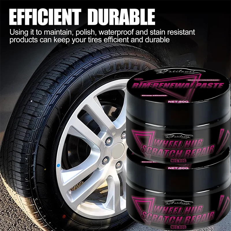 Car Wheel Scratch Repair Wax 6