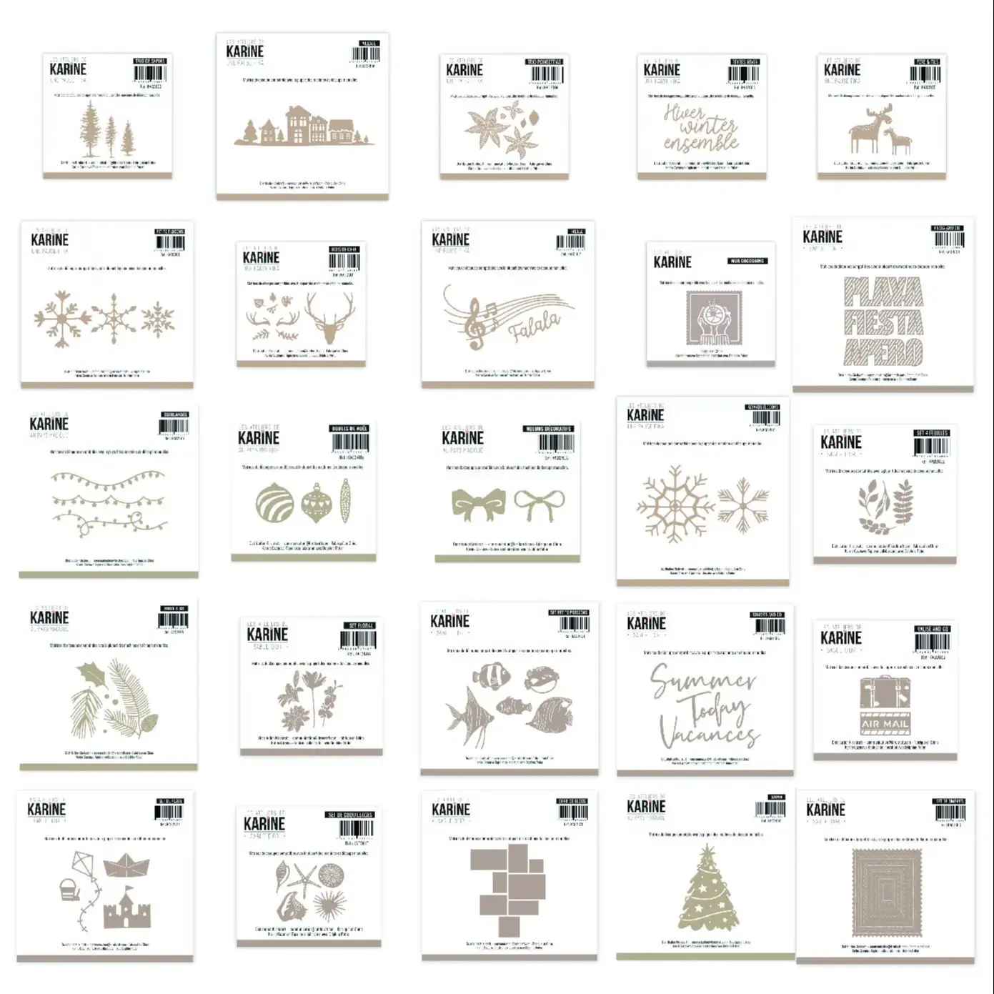 New Metal Cutting Dies Christmas Tree Kite Castle diy Scrapbooking Photo Album Decorative Embossing PaperCard Crafts